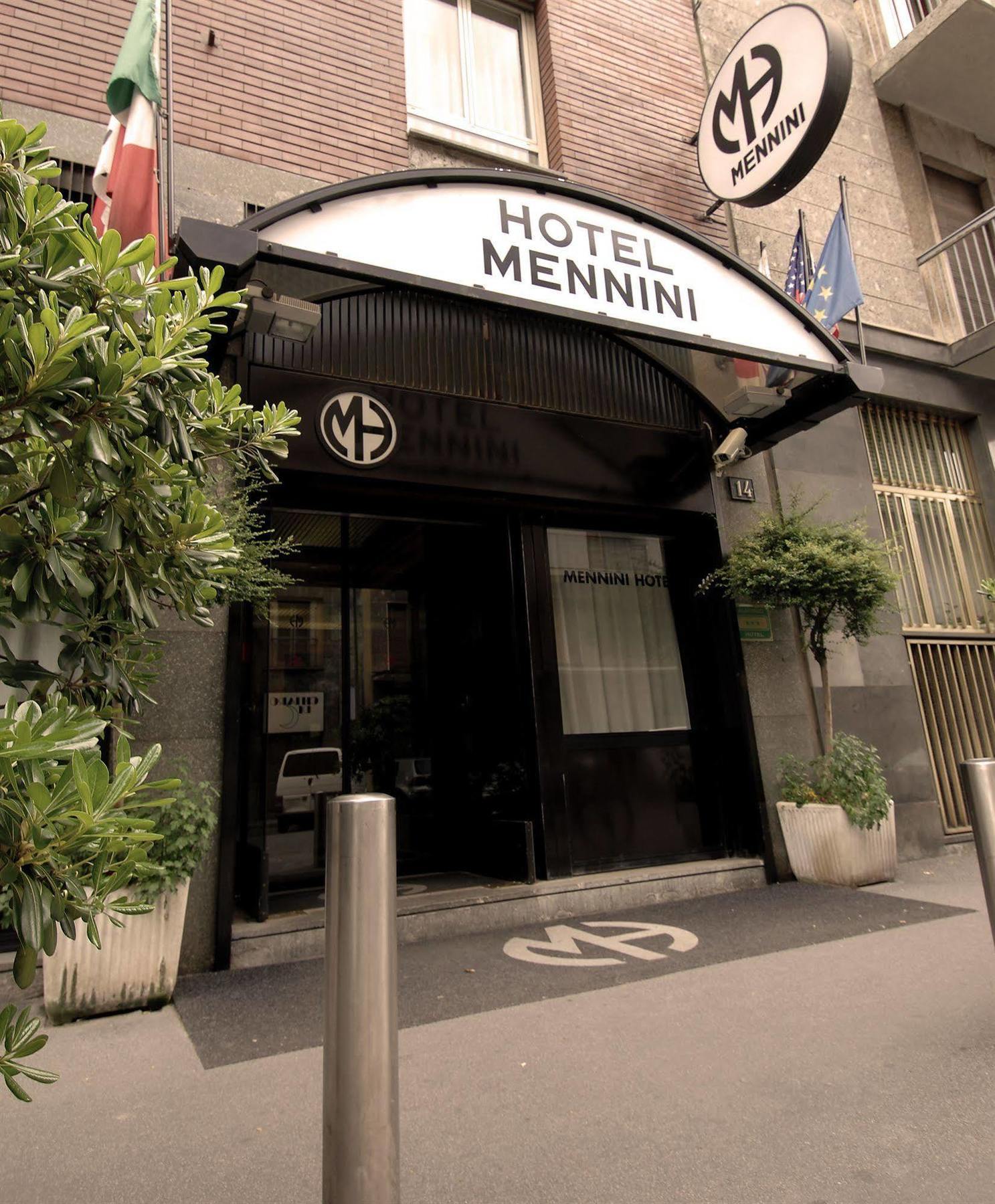 Hotel Mennini Milano Esterno foto